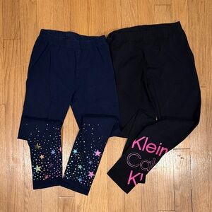 GAP Kids Starry Leggings Set - Navy and Black